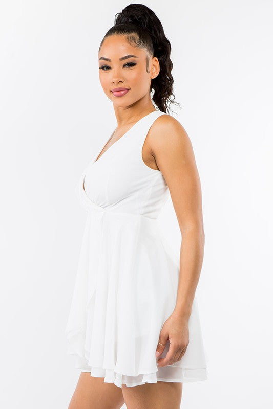 white wedding dress